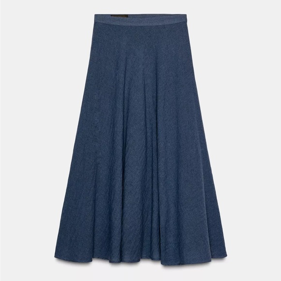 ZARA LAYERED MIDI SKIRT - Picture 6 of 8